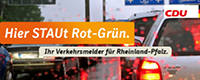 Hier staut Rot-Grün - Aktionsseite der CDU Rheinland-Pfalz