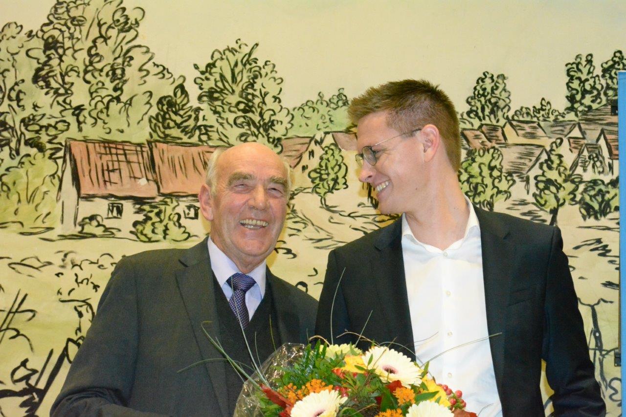 Die Bundestagsabgeordneten Johannes Steiniger und Norbert Schindler